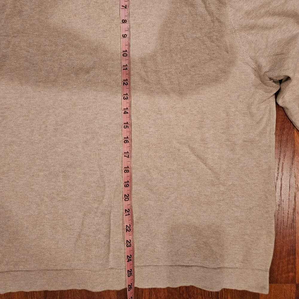 J. Crew Men's Crewneck Sweater in Beige/Tan